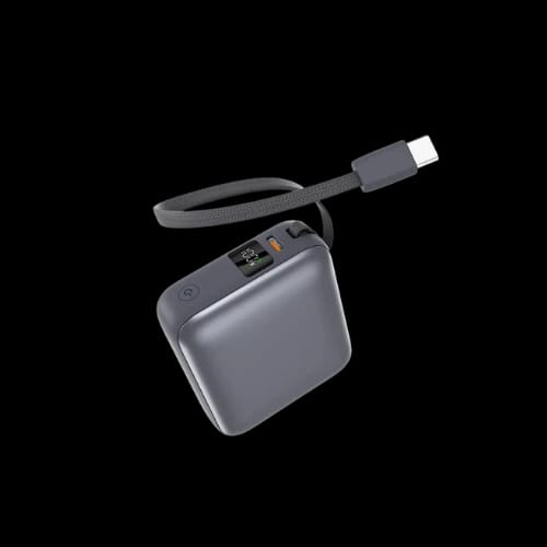 qcy pb10c 10000mah 35w pd fast charging power bank usb c