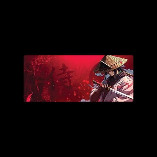 red samurai mouse pad 700 300