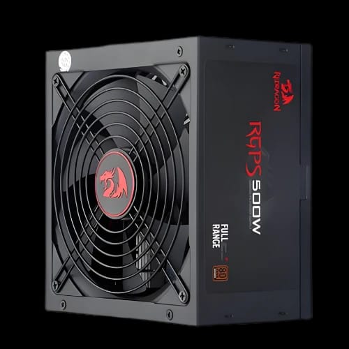 redragon rgps gc ps001 500w 80 bronze power supply main