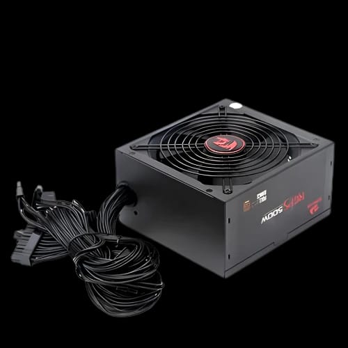 redragon rgps gc ps001 500w 80 bronze power supply with wire