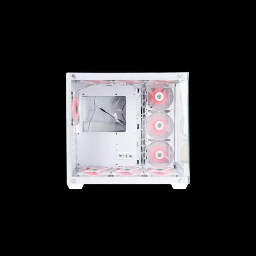 revenger base dynamic mid tower atx desktop case white side