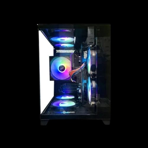 revenger base dynamic mini mid tower m atx gaming case black 3