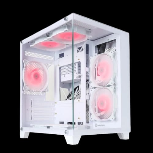 revenger base dynamic mini mid tower m atx gaming case white