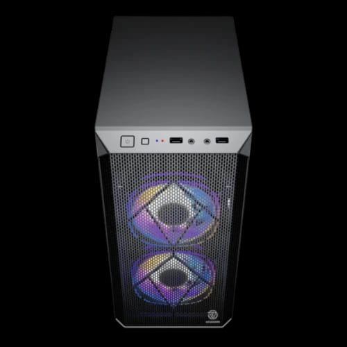 revenger bullet mid tower micro atx gaming case black 3