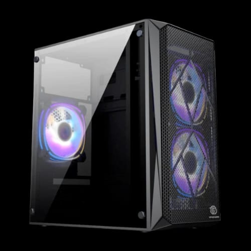 revenger bullet mid tower micro atx gaming case black