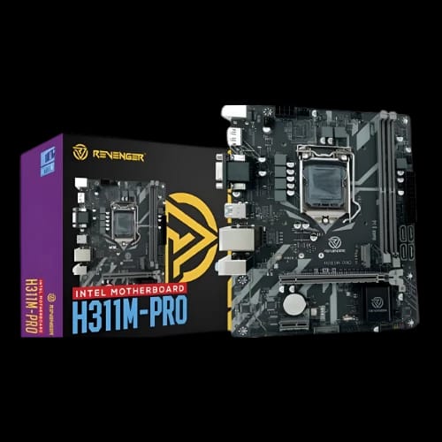 revenger h311m pro 6th 9th gen intel motherboard with box