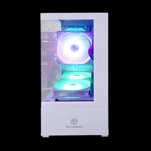 revenger ice cool mini tower white micro atx 2