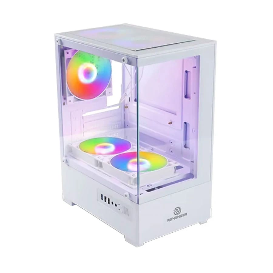 revenger ice cool mini tower white micro atx 31728990562