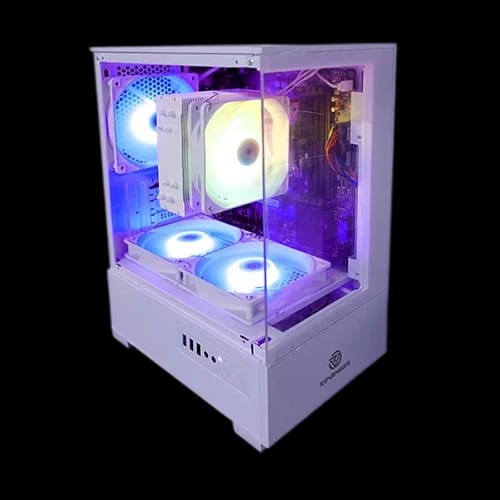 revenger ice cool mini tower white micro atx
