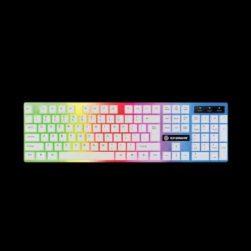revenger rkm 24g white wired gaming keyboard mouse combo 1