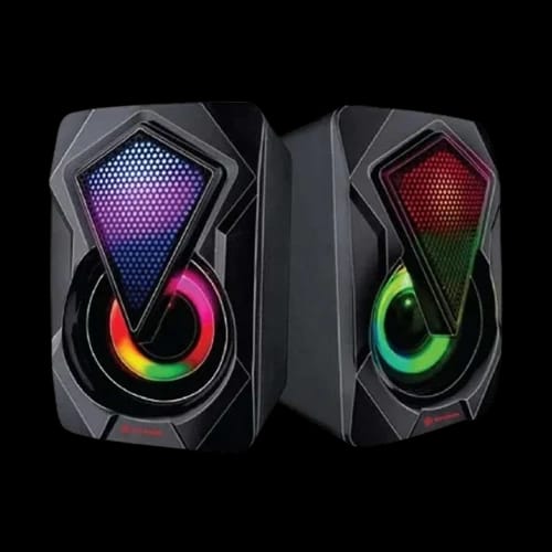 revenger rs350 rgb 2 0 wired black multimedia speaker