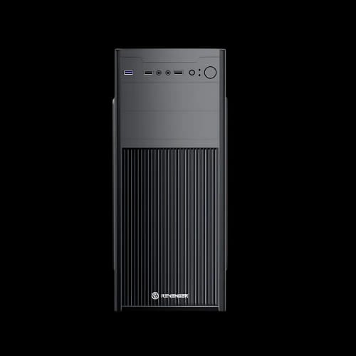 revenger rv5 mid tower desktop casing with 350w power supply front