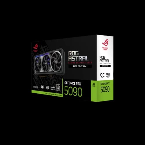 rog astral geforce rtx 5090 32gb gddr7 btf oc edition box