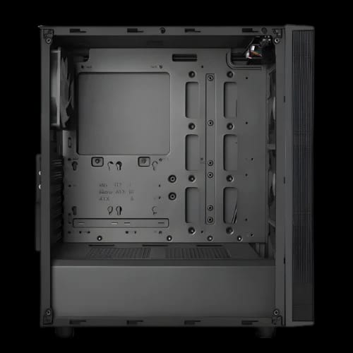 silverstone fara r1 pro mid tower argb gaming case inner part