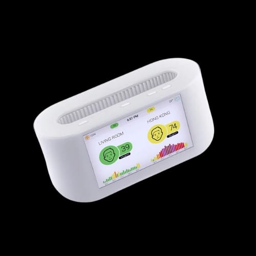 smart air airvisual pro air quality monitor view