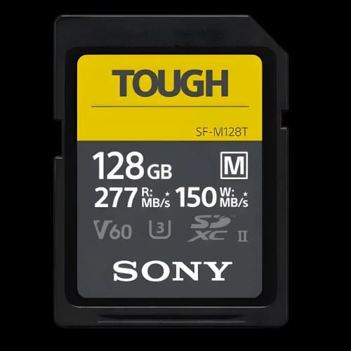 sony sf m tough series uhs ii sdxc 128gb memory card main