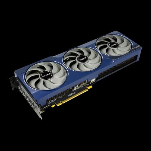 sparkle arc b580 titan oc 12gb gddr6 graphics card black 3
