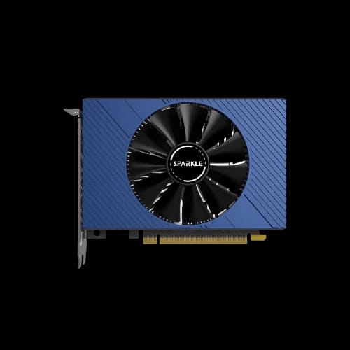 sparkle intel arc a380 elf 6gb gddr6 graphics card fan