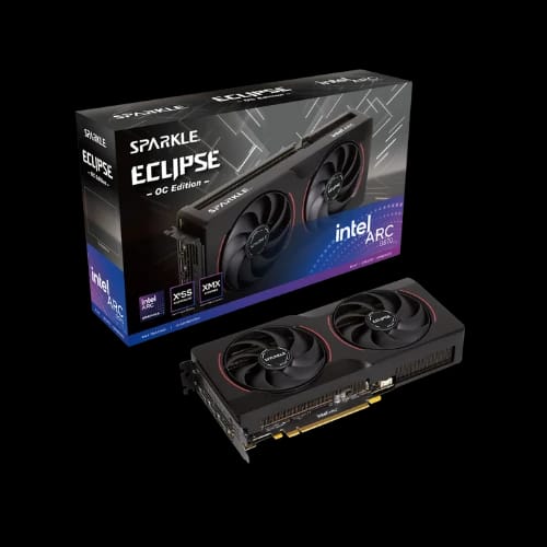 sparkle intel arc b570 eclipse oc 10gb ddr6 graphics card