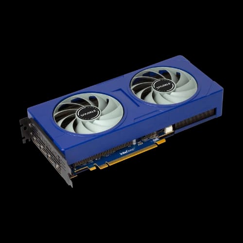 sparkle intel arc b570 twinstar 10gb gddr6 gpu lay