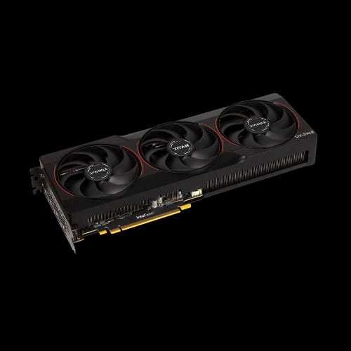 sparkle intel arc b580 titan nox oc 12gb ddr6 graphics card black fans