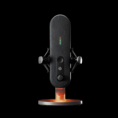 steelseries alias prism black wired cardioid condenser microphone main