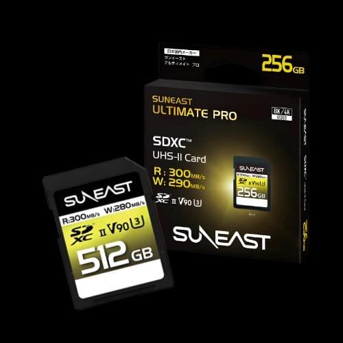 suneast ultimate pro uhs ii v90 sdxc 512gb memory card main
