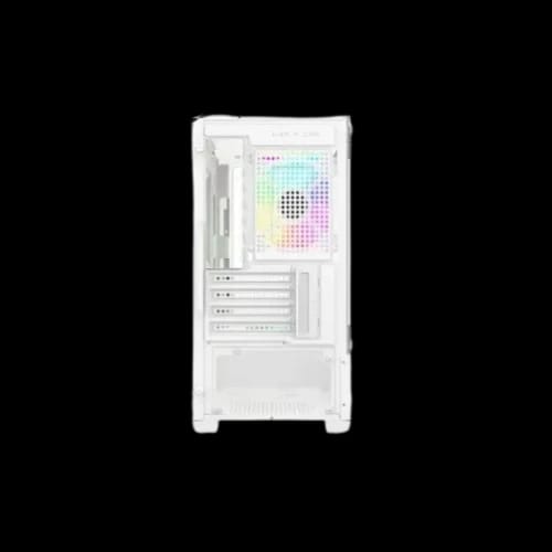 t wolf ice cooler x5 argb m atx mid tower gaming casing white back