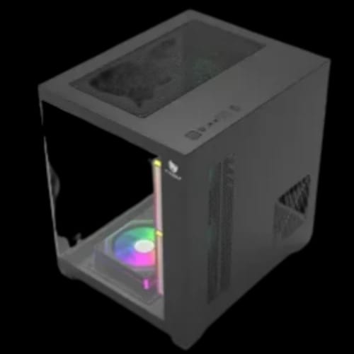 t wolf mystery box nv x5 infinity argb m atx mid tower gaming casing top right
