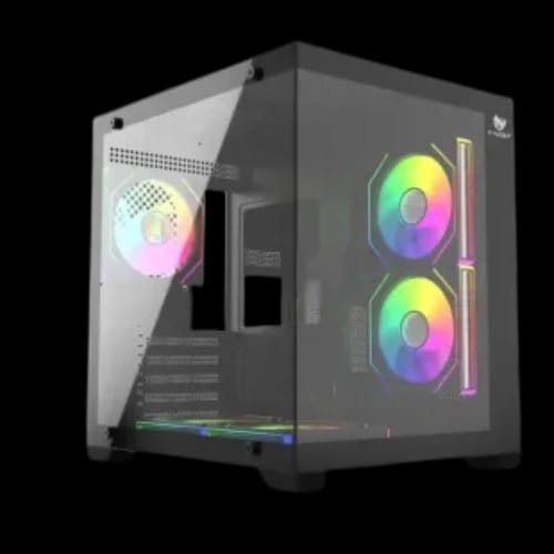 t wolf mystery box nv x5 infinity argb m atx mid tower gaming casing