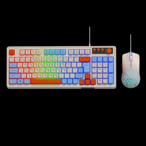 t wolf tf100 wired keyboard mouse gaming combo 3