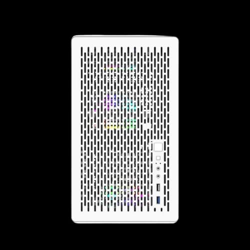 t wolf xplender x5 bh argb mini itx portable casing white 2