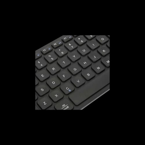 targus akb862 multi device compact bluetooth keyboard close up