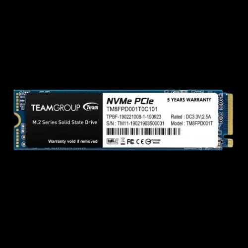 team mp33 pro 1tb m2 pcie gen3 nvme ssd