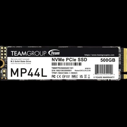 team mp44l 500gb m2 pcie gen4 nvme ssd
