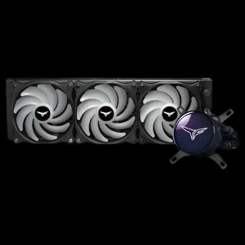 team t force siren gd360e all in one argb cpu liquid cooler fans