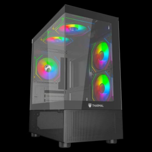 tharmal th tp600 b m atx mid tower gaming case