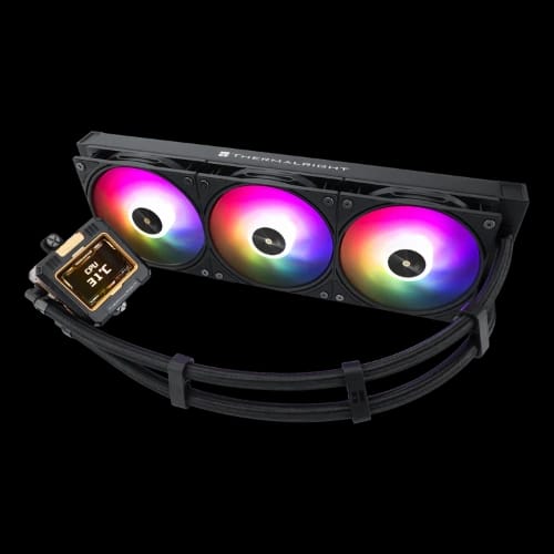 thermalright frozen warframe 360 se argb black cpu cooler 3