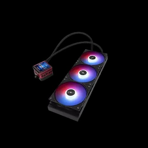thermalright frozen warframe 360 ultra argb cpu cooler black 3