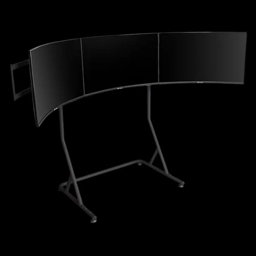 thermaltake gsc msp mdslbb 01 triple racing monitor stand pro 3