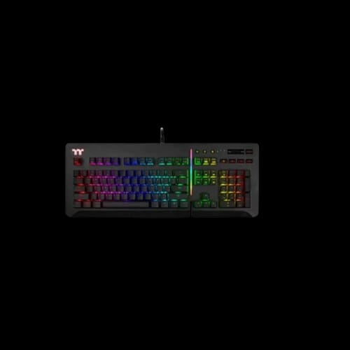 thermaltake level 20 rgb cherry mx blue gaming keyboard black