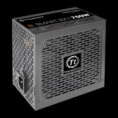 thermaltake smart bx1 750w 80 bronze non modular power supply psuright angle