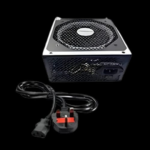 thunderbolt 850w 80 silver gaming rgb fan power supply with wire