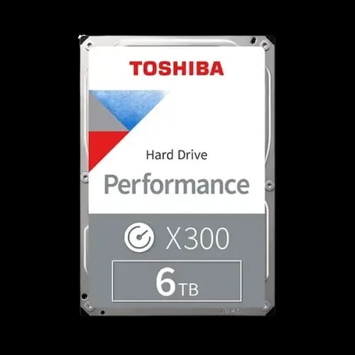 toshiba x300 performance 6tb 35 7200 rpm sata hard disk drive