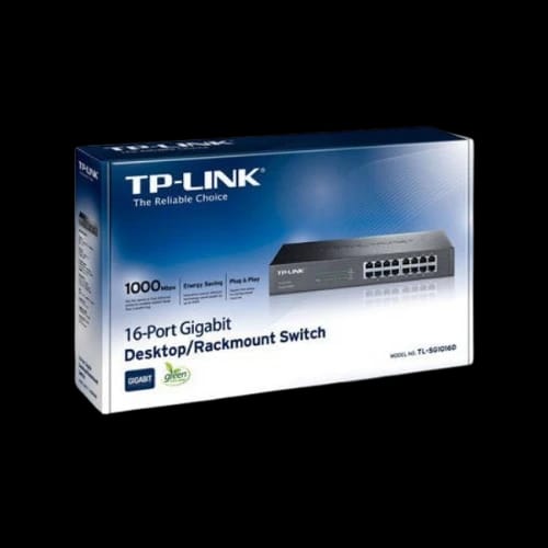 tp link tl sg1016d 16 port gigabit desktop rackmount switch box