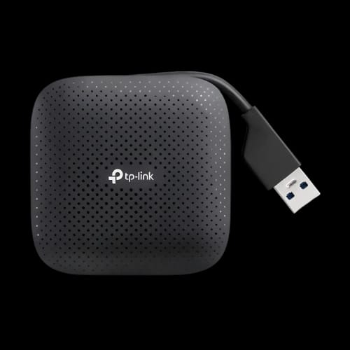 tp link usb male to quad usb female black hub main