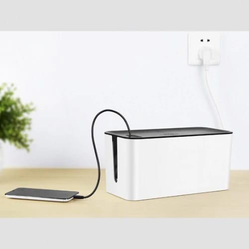 ugreen 30398 universal cable management box white l size usage 2