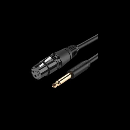 ugreen av131 65mm to cannon female av cable 2m