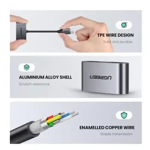 ugreen cm232 usb type c to headphone pd charging adapter banner