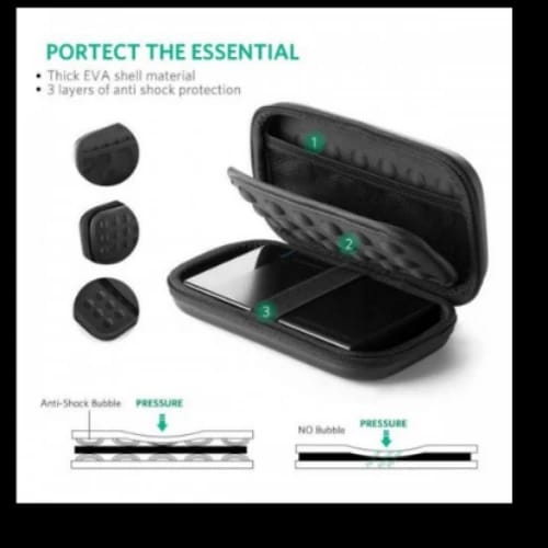 ugreen lp128 50274 hard disk storage bag large size